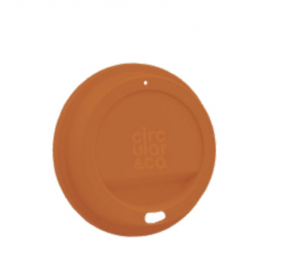 CIRCULAR&CO 6OZ 8OZ MULTI FIT LID ORANGE X200