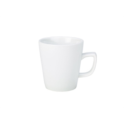COMPACT LATTE MUG 10OZ WHITE x6