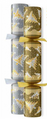11Inch SPARKLE TREE FOIL BOARD MIXED CRACKER BOX100