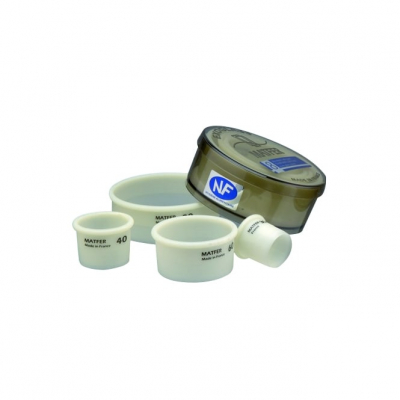 MATFER PLAIN PASTRY CUTTERS SET OF 8 3CM-10CM