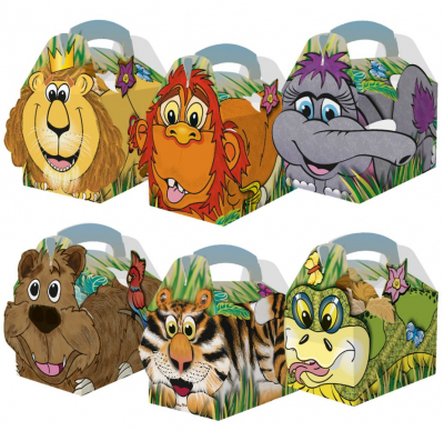 CHILDRENS JUNGLE MEAL BOX