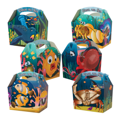 CHILDRENS UNDER THE SEA MEAL BOX