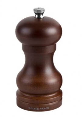 COLE & MASON CAPSTAN SALT MILL DARK BEECH FOREST 12CM X6