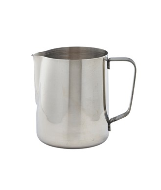 STAINLESS STEEL FROTHING MILK JUG 12OZ