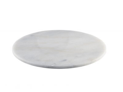 GENWARE MARBLE WHITE ROUND PLATTER 13Inch