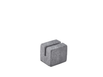 GENWARE GREY MARBLE SIGN HOLDER 3X2.5X2.5CM