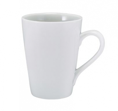 GENWARE PORCELAIN CONICAL LATTE MUG 30CL/ 10.5OZ