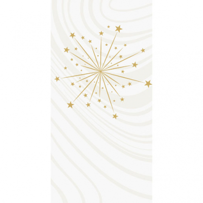 NAPKINS BDS 1/8 40X40CM SPARKLY WHITE
