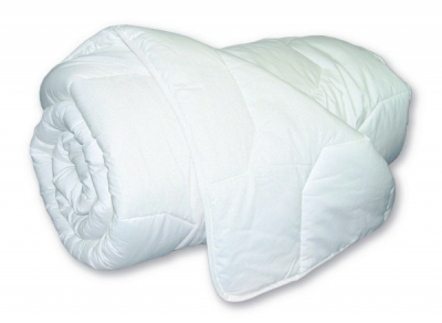 LUXURY WASHABLE QUILTED SINGLE DUVET 10.5 TOG 140X200CM
