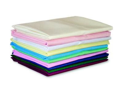 WHITE POLYCOTTON PILLOWCASE 48CM X 73CM (PAIR)