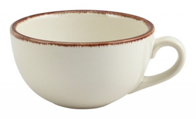 GENWARE TERRA STONEWARE SERENO BROWN CUP 10.5OZ