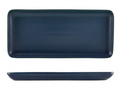 TERRA STONEWARE ANTIGO 31 X 14 DENIM NARROW RECTANGULAR PLATT