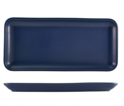 TERRA STONEWARE ANTIGO 35 X 16 DENIM NARROW RECTANGULAR PLATT