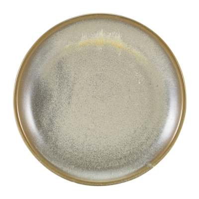 GENWARE TERRA PORCELAIN MATT GREY COUPE PLATE 7.5Inch