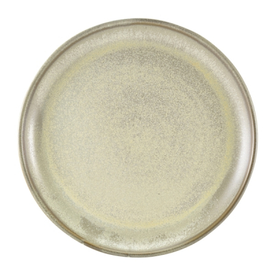 GENWARE TERRA PORCELAIN MATT GREY COUPE PLATE 10.8Inch
