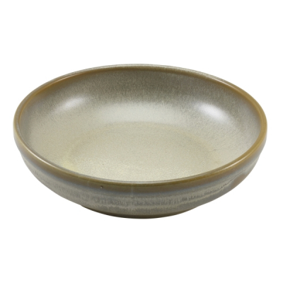 GENWARE TERRA PORCELAIN MATT GREY COUPE BOWL 32.3OZ