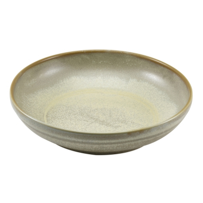 GENWARE TERRA PORCELAIN MATT GREY COUPE BOWL 74OZ