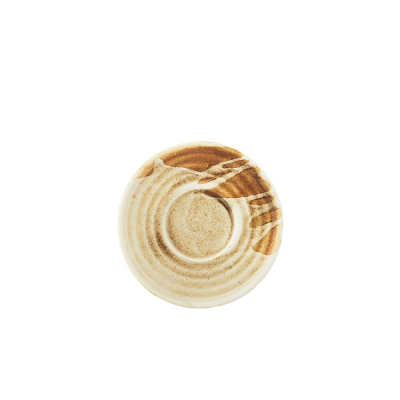 TERRA PORCELAIN ROKO SAND SAUCER 11.5CM