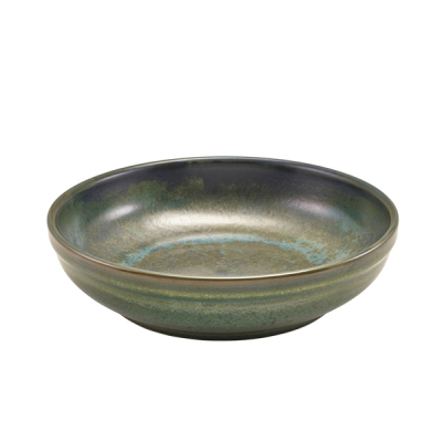 TERRA PORCELAIN AQUA GREEN  COUPE BOWL 23CM