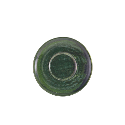 TERRA PORCELAIN AQUA GREEN  SAUCER 14.5CM