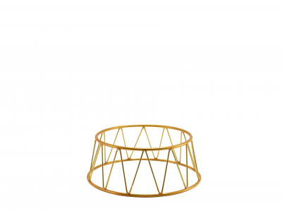 GENWARE GOLD CROWN  BUFFET RISER 10CM