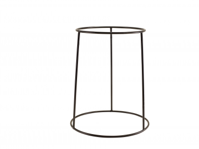GENWARE BLACK ANTI-SLIP ROUND  BUFFET RISER 30CM