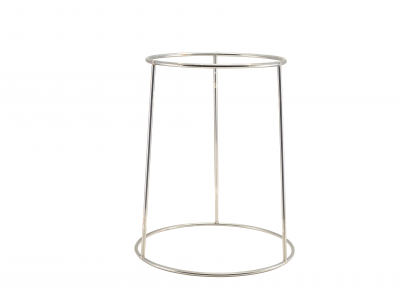 GENWARE SILVER ANTI-SLIP  ROUND BUFFET RISER 30CM
