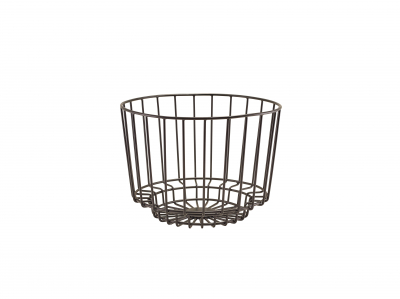 GENWARE BLACK DECO  DISPLAY BASKET 25 X 18CM