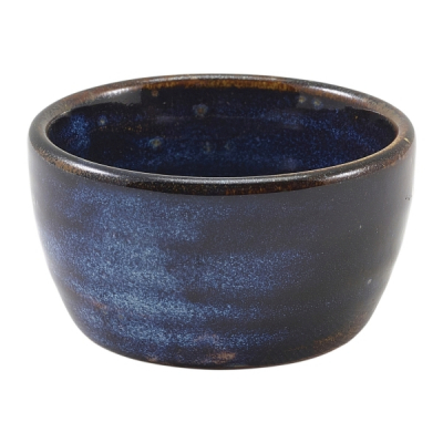 GENWARE TERRA PORCELAIN AQUA BLUE RAMEKIN 2.5OZ