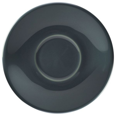 GENWARE PORCELAIN GREY SAUCER 4.8Inch