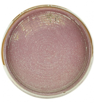 GENWARE TERRA PORCELAIN ROSE PRESENTATION PLATE 7Inch