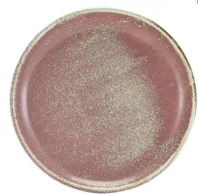 GENWARE TERRA PORCELAIN ROSE COUPE PLATE 9.4Inch