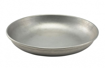 GENWARE VINTAGE STEEL COUPE PLATE 7.9Inch