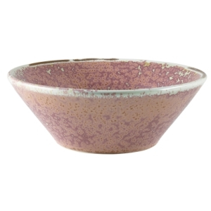 GENWARE TERRA PORCELAIN ROSE CONICAL BOWL 10.9OZ
