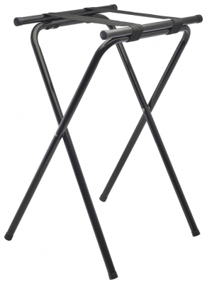 GENWARE BLACK METAL TRAY STAND 1815BK
