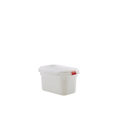 GENWARE POLYPROPYLENE CONTAINER GN 1/9 100MM