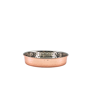 GENWARE HAMMERED COPPER PRESENTATION PLATE 5.9Inch