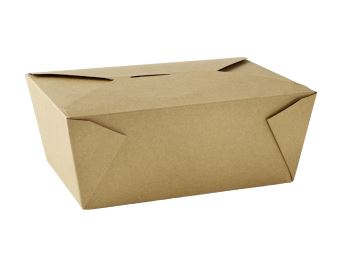 NO4 DISPO-PAK KRAFT FOOD CONTAINER 98OZ