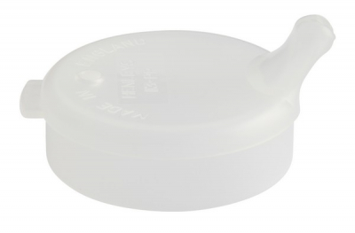 NARROW SPOUT FOR 2 HANDLED BEAKER LID NATURAL