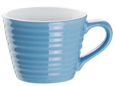 OLYMPIA CAFE AROMA MUG BLUE 8OZ X6