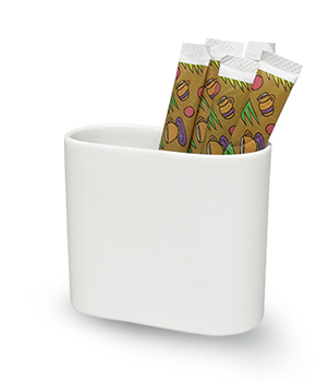 ORIENTIX ELIA PREMIER BONE CHINA SUGAR TUBE HOLDER 75MM