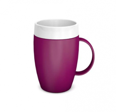ORNAMIN BLACKBERRY HANDLED MUG CLASSIC SHAPE