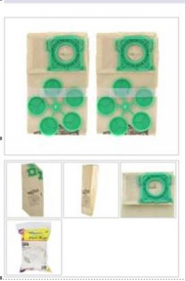 SEBO PAPER BAGS WITH PLASTIC COLLAR X10