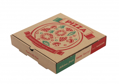 14Inch BROWN CORRUGATED PIZZA BOX