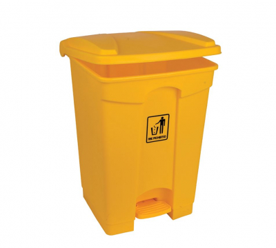 PEDAL BIN YELLOW 45LTR 103433 CB191-Y