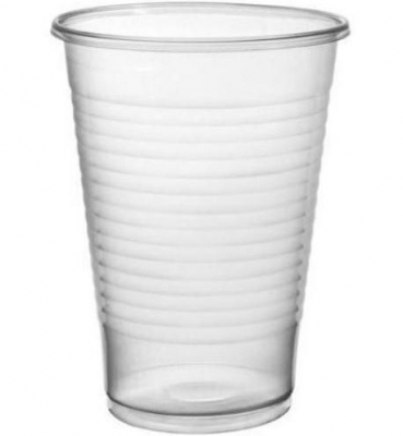 CLEAR PLASTIC CUP 7OZ  X3000