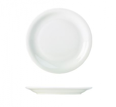 GENWARE PORCELAIN NARROW RIM PLATE 24CM/ 9.25Inch