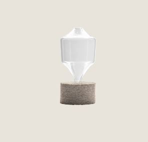 PLAYGROUND VASE SMALL OPENING WITH FELT BASE 7.8CM X1