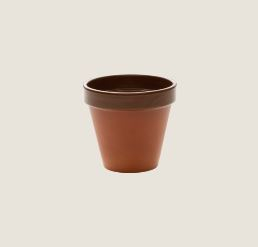 PLAYGROUND TERRACOTTA MINI POT 6.5CM 0.1L 3.21OZ X6