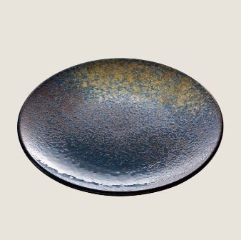 PLAYGROUND SEA PLATE FLAT COUPE ROUND 28CM X6